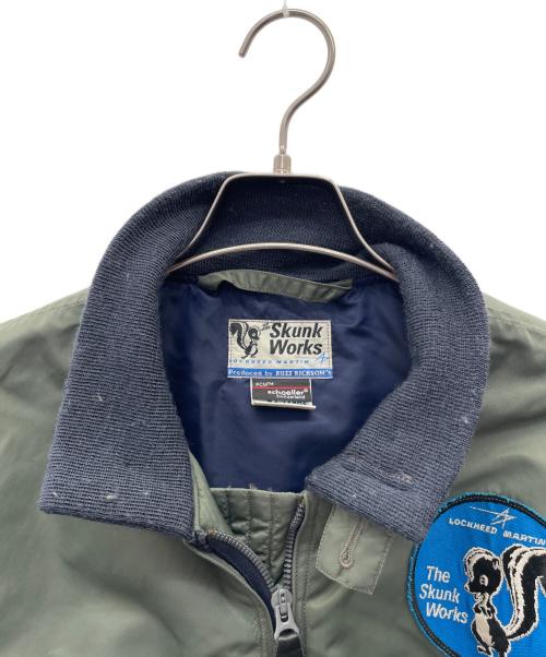 THE SKUNK WORKS（ザスカンクワークス）THE SKUNK WORKS (ザスカンクワークス) BUZZ RICKSON'S (バズリクソンズ) MA-1ジャケット カーキ サイズ:Lの古着・服飾アイテム