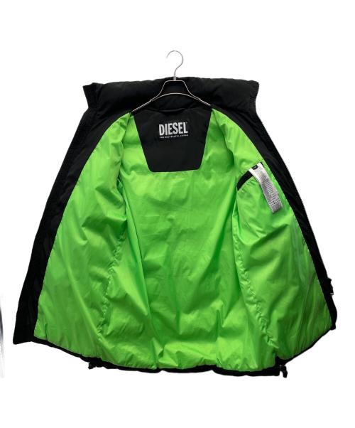 DIESEL（ディーゼル）DIESEL (ディーゼル) ダウンジャケット ブラック サイズ:XSの古着・服飾アイテム