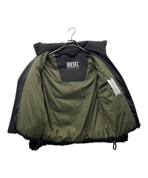 DIESEL（ディーゼル）DIESEL (ディーゼル) ダウンジャケット ブラック サイズ:Mの古着・服飾アイテム