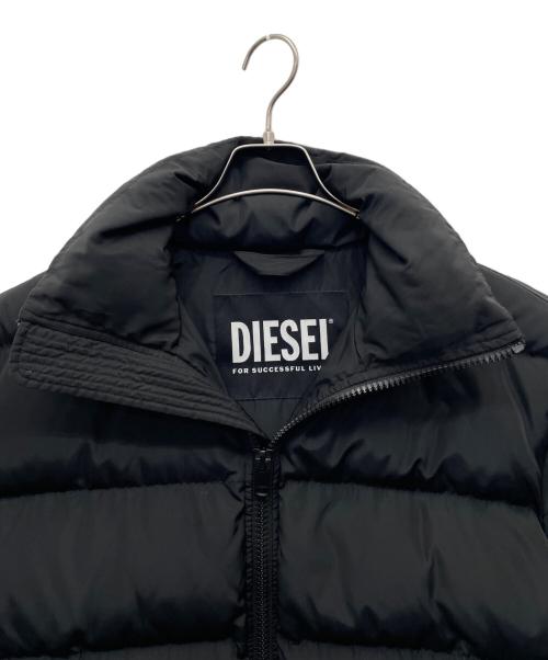 DIESEL（ディーゼル）DIESEL (ディーゼル) ダウンジャケット ブラック サイズ:Mの古着・服飾アイテム