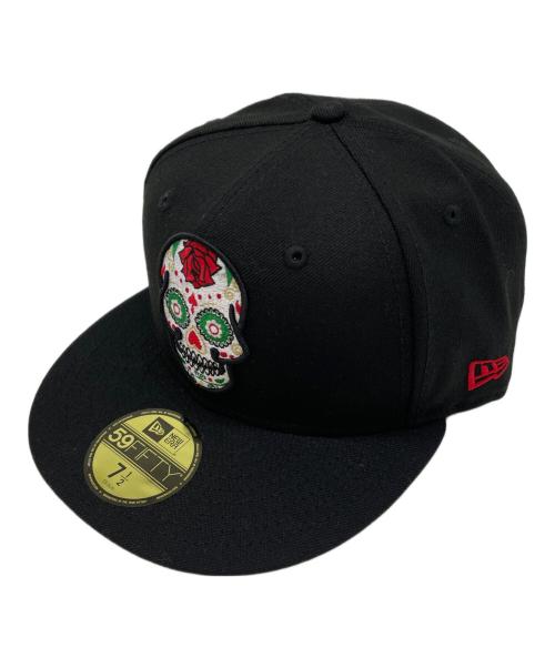 New Era（ニューエラ）New Era (ニューエラ) キャップ ブラック サイズ:71/2の古着・服飾アイテム