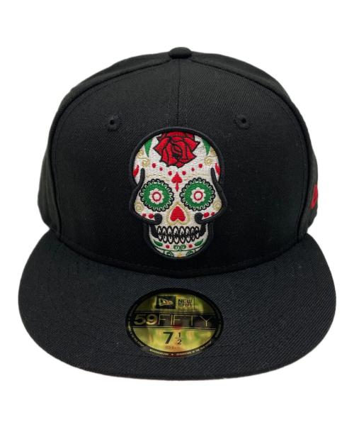 New Era（ニューエラ）New Era (ニューエラ) キャップ ブラック サイズ:71/2の古着・服飾アイテム