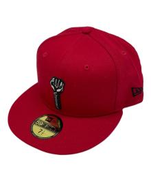 New Era（ニューエラ）の古着「キャップ」｜レッド
