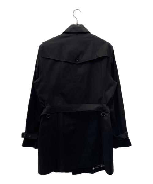 BURBERRY BLACK LABEL（バーバリーブラックレーベル）BURBERRY BLACK LABEL (バーバリーブラックレーベル) ライナー付トレンチコート ブラック サイズ:XLの古着・服飾アイテム