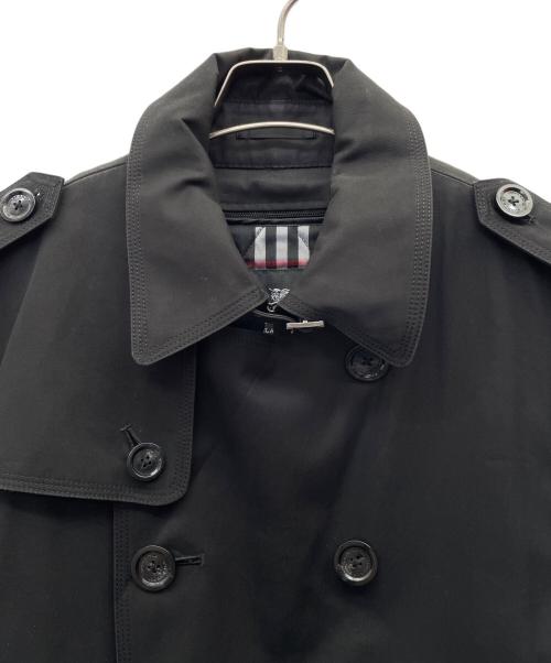 BURBERRY BLACK LABEL（バーバリーブラックレーベル）BURBERRY BLACK LABEL (バーバリーブラックレーベル) ライナー付トレンチコート ブラック サイズ:XLの古着・服飾アイテム