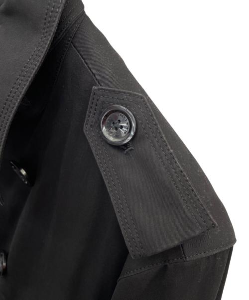 BURBERRY BLACK LABEL（バーバリーブラックレーベル）BURBERRY BLACK LABEL (バーバリーブラックレーベル) ライナー付トレンチコート ブラック サイズ:XLの古着・服飾アイテム