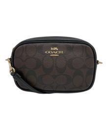 COACH（コーチ）の古着「ショルダーポーチ」｜ブラウン×ブラック