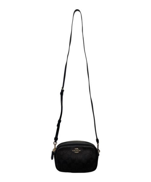 COACH（コーチ）COACH (コーチ) ショルダーポーチ ブラウン×ブラックの古着・服飾アイテム