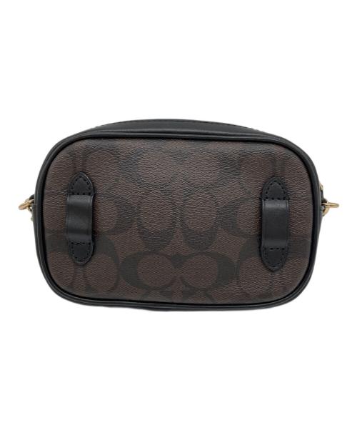 COACH（コーチ）COACH (コーチ) ショルダーポーチ ブラウン×ブラックの古着・服飾アイテム