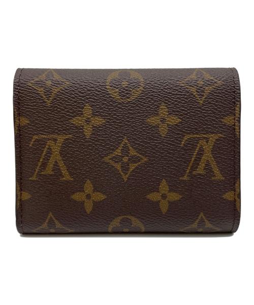 LOUIS VUITTON（ルイ ヴィトン）LOUIS VUITTON (ルイ ヴィトン) ポルトフォイユ ヴィクトリーヌ ブラウン×ピンクの古着・服飾アイテム