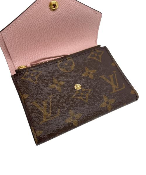 LOUIS VUITTON（ルイ ヴィトン）LOUIS VUITTON (ルイ ヴィトン) ポルトフォイユ ヴィクトリーヌ ブラウン×ピンクの古着・服飾アイテム