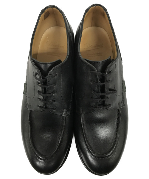 PARABOOT（パラブーツ）PARABOOT (パラブーツ) Uチップシューズ ブラック サイズ:7.5の古着・服飾アイテム
