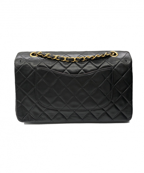 CHANEL（シャネル）CHANEL (シャネル) ダブルフラップマトラッセ ブラック サイズ:25 ラムスキンの古着・服飾アイテム