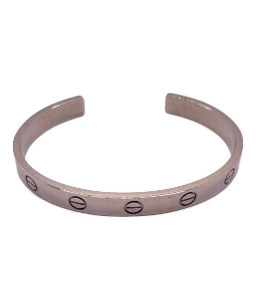 Cartier（カルティエ）Cartier (カルティエ) LOVEブレスレット シルバー サイズ:16の古着・服飾アイテム