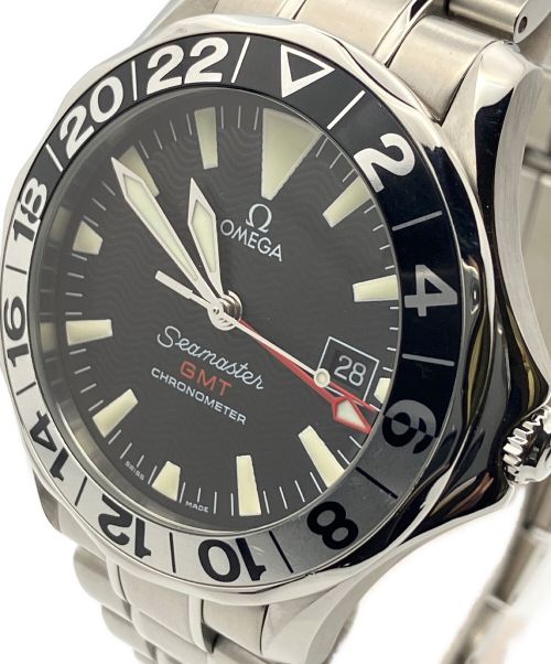 OMEGA（オメガ）OMEGA (オメガ) シーマスターGMT 50周年記念モデル ブラック サイズ:41mmの古着・服飾アイテム