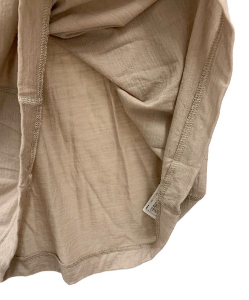 Icebreaker（アイスブレーカー）Icebreaker (アイスブレーカー) カットソー ライトブラウン サイズ:Mの古着・服飾アイテム