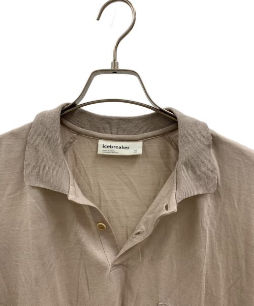 Icebreaker（アイスブレーカー）Icebreaker (アイスブレーカー) カットソー ライトブラウン サイズ:Mの古着・服飾アイテム
