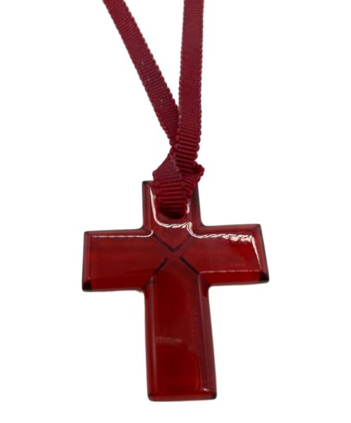 Baccarat（バカラ）Baccarat (バカラ) Baccarat　レッドクロスネックレスの古着・服飾アイテム