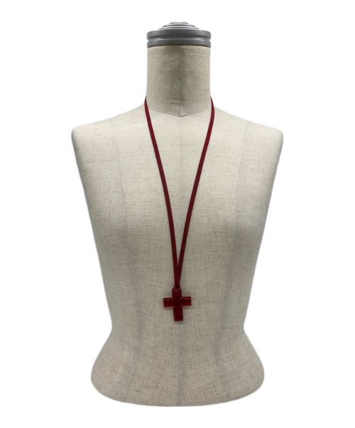 Baccarat（バカラ）Baccarat (バカラ) Baccarat　レッドクロスネックレスの古着・服飾アイテム
