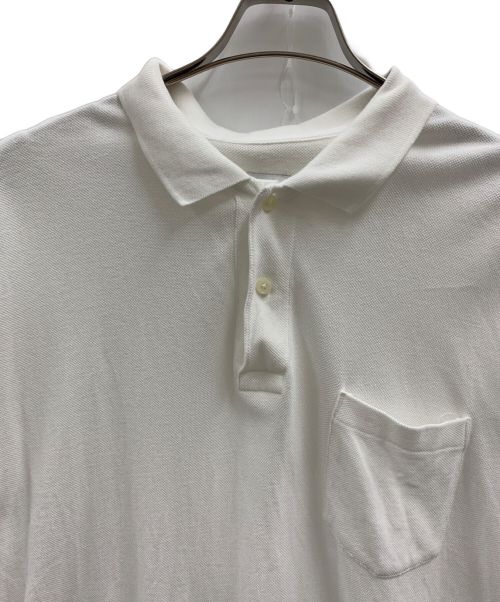 CIOTA（シオタ）CIOTA (シオタ) ポロシャツ ホワイト サイズ:Mの古着・服飾アイテム