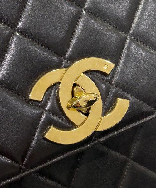 CHANEL（シャネル）CHANEL (シャネル) マトラッセ チェーンショルダーバッグ ブラック サイズ:-の古着・服飾アイテム