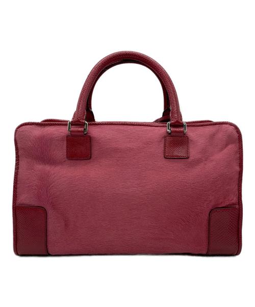 LOEWE（ロエベ）LOEWE (ロエベ) ハンドバッグ レッドの古着・服飾アイテム