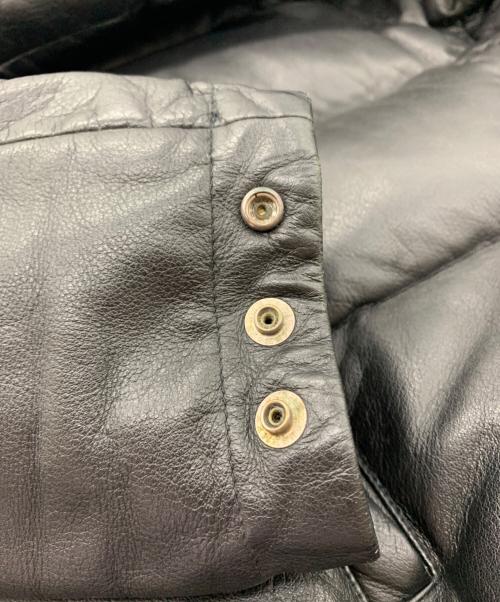 A BATHING APE（ア ベイシング エイプ）A BATHING APE (ア ベイシング エイプ) A BATHING APE　ダウンジャケット ブラック サイズ:Lの古着・服飾アイテム