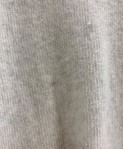 qualite（カリテ）qualite (カリテ) qualite　ファインウールオフタートルプルオーバーニット グレー サイズ:FREEの古着・服飾アイテム