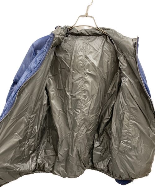 HERNO（ヘルノ）HERNO (ヘルノ) リバーシブルダウンジャケット ブルー×グレー サイズ:48の古着・服飾アイテム