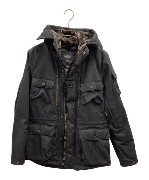 narifuri（ナリフリ）narifuri (ナリフリ) 裏ボアアーミースモックブルゾン ブラック サイズ:Sの古着・服飾アイテム