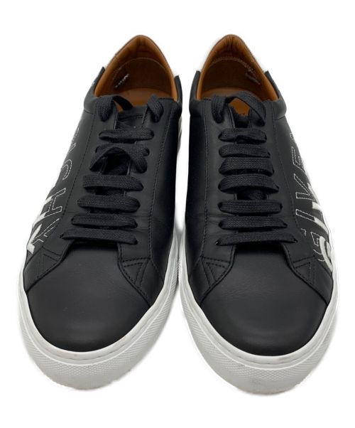 GIVENCHY（ジバンシィ）GIVENCHY (ジバンシィ) レザースニーカー ブラック×ホワイト サイズ:26の古着・服飾アイテム