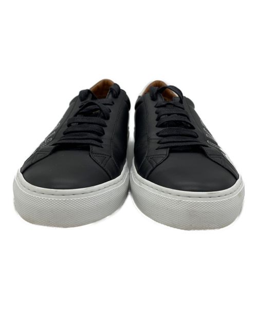 GIVENCHY（ジバンシィ）GIVENCHY (ジバンシィ) レザースニーカー ブラック×ホワイト サイズ:26の古着・服飾アイテム