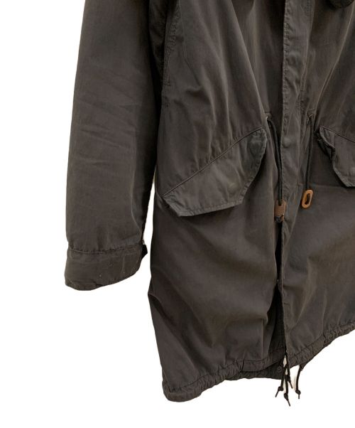 ALPHA（アルファ）ALPHA (アルファ) ライナー付モッズコート ブラック サイズ:Sの古着・服飾アイテム