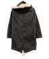 中古・古着 ALPHA (アルファ) ライナー付モッズコート ブラック サイズ:S：2500円