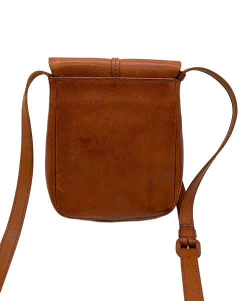 genten（ゲンテン）genten (ゲンテン) レザーショルダーバッグ ブラウンの古着・服飾アイテム