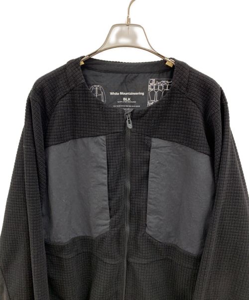 WHITE MOUNTAINEERING（ホワイトマウンテ二アニング）WHITE MOUNTAINEERING (ホワイトマウンテ二アニング) ZIPPED JACKET ブラック サイズ:3の古着・服飾アイテム