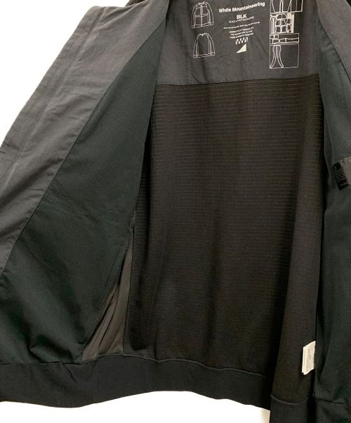 WHITE MOUNTAINEERING（ホワイトマウンテ二アニング）WHITE MOUNTAINEERING (ホワイトマウンテ二アニング) ZIPPED JACKET ブラック サイズ:3の古着・服飾アイテム