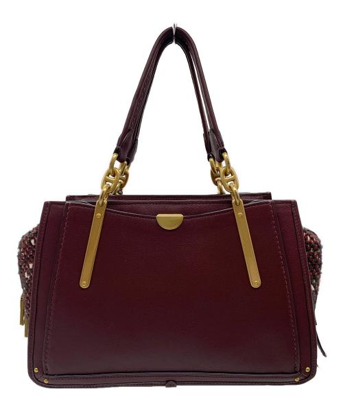 COACH（コーチ）COACH (コーチ) COACH　2WAYバッグ パープルの古着・服飾アイテム