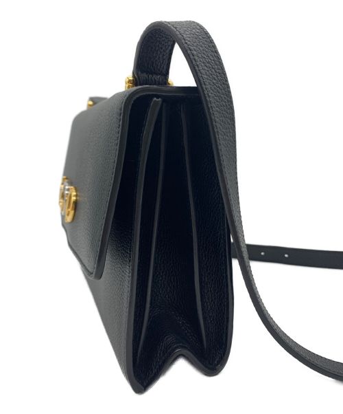 GUCCI（グッチ）GUCCI (グッチ) ショルダーバッグ ブラックの古着・服飾アイテム