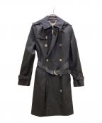 MICHAEL KORSマイケル・コース）の古着「ロゴベルトトレンチコート」｜ブラック