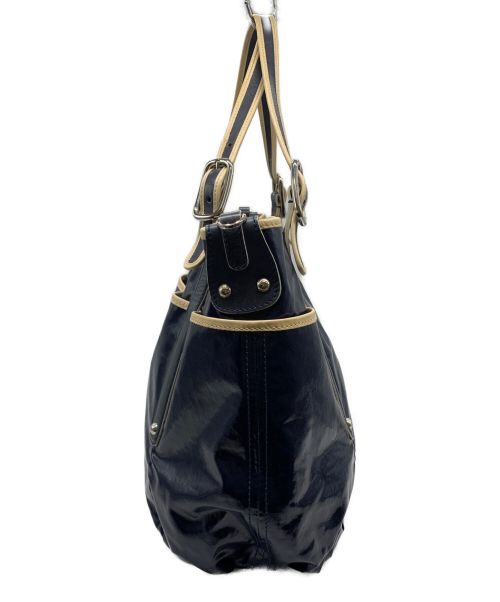 TOD'S（トッズ）TOD'S (トッズ) トートバッグ ネイビーの古着・服飾アイテム