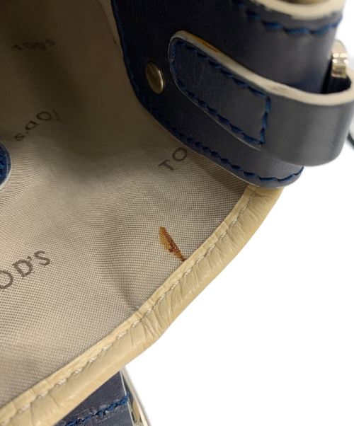 TOD'S（トッズ）TOD'S (トッズ) トートバッグ ネイビーの古着・服飾アイテム
