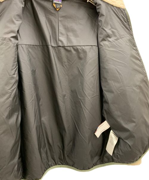 Patagonia（パタゴニア）Patagonia (パタゴニア) Patagonia　キッズ・レトロXジャケット ベージュ×グリーン サイズ:Lの古着・服飾アイテム