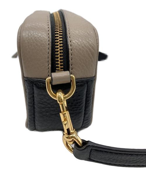 MARC JACOBS（マークジェイコブズ）MARC JACOBS (マーク ジェイコブス) ポシェット ベージュ×ブラックの古着・服飾アイテム
