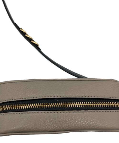 MARC JACOBS（マークジェイコブズ）MARC JACOBS (マーク ジェイコブス) ポシェット ベージュ×ブラックの古着・服飾アイテム