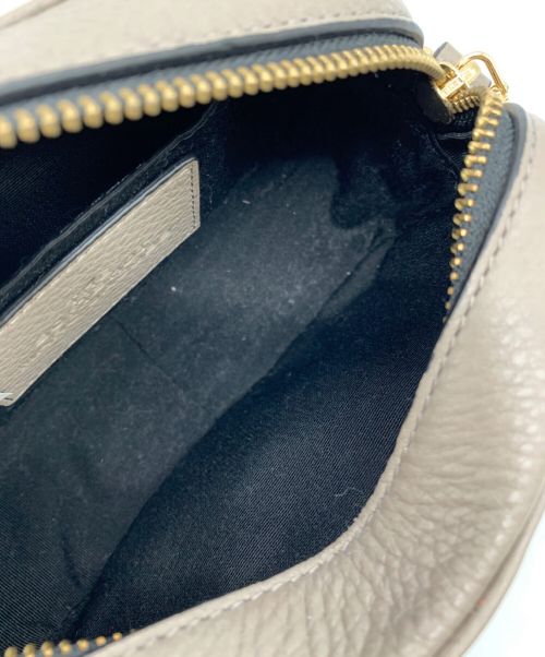 MARC JACOBS（マークジェイコブズ）MARC JACOBS (マーク ジェイコブス) ポシェット ベージュ×ブラックの古着・服飾アイテム