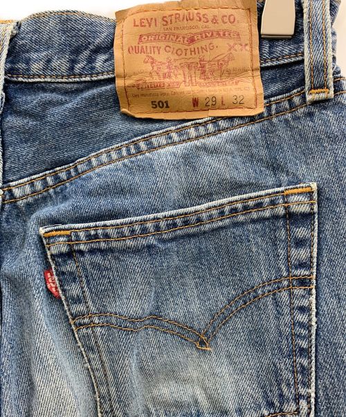 LEVI'S（リーバイス）LEVI'S (リーバイス) LEVI'S　501xxボタンフライデニムパンツ インディゴ サイズ:Ｗ２９×Ｌ32の古着・服飾アイテム