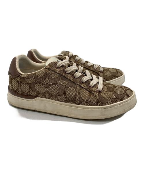 COACH（コーチ）COACH (コーチ) スニーカー ブラウン サイズ:22.5ｃｍの古着・服飾アイテム