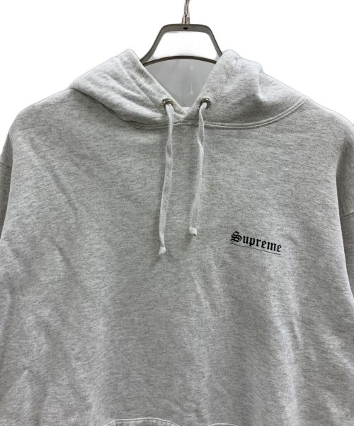 SUPREME（シュプリーム）Supreme (シュプリーム) プルオーバーパーカー ライトグレー サイズ:Lの古着・服飾アイテム