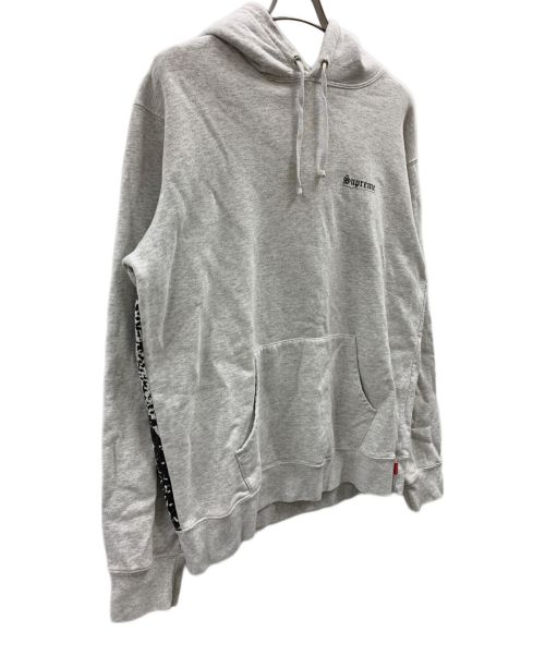 SUPREME（シュプリーム）Supreme (シュプリーム) プルオーバーパーカー ライトグレー サイズ:Lの古着・服飾アイテム